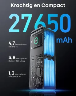 Anker Prime powerbank snelladen 27.650 mAh (250W)