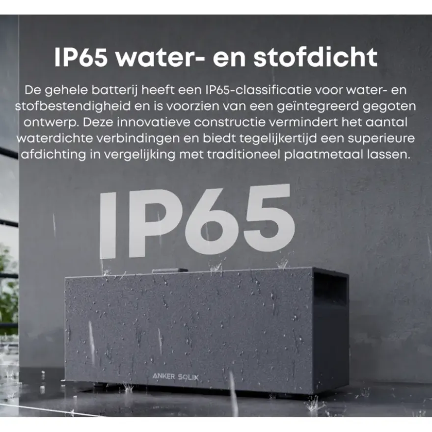 Anker Solix BP2700 uitbreidingsbatterij voor thuisbatterij Solix Solarbank 2 & 4