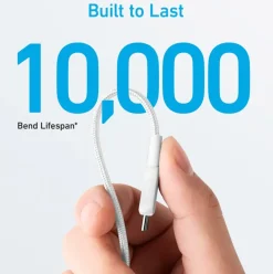 Anker 322 USB-C naar USB-C kabel snelladen 2 m wit