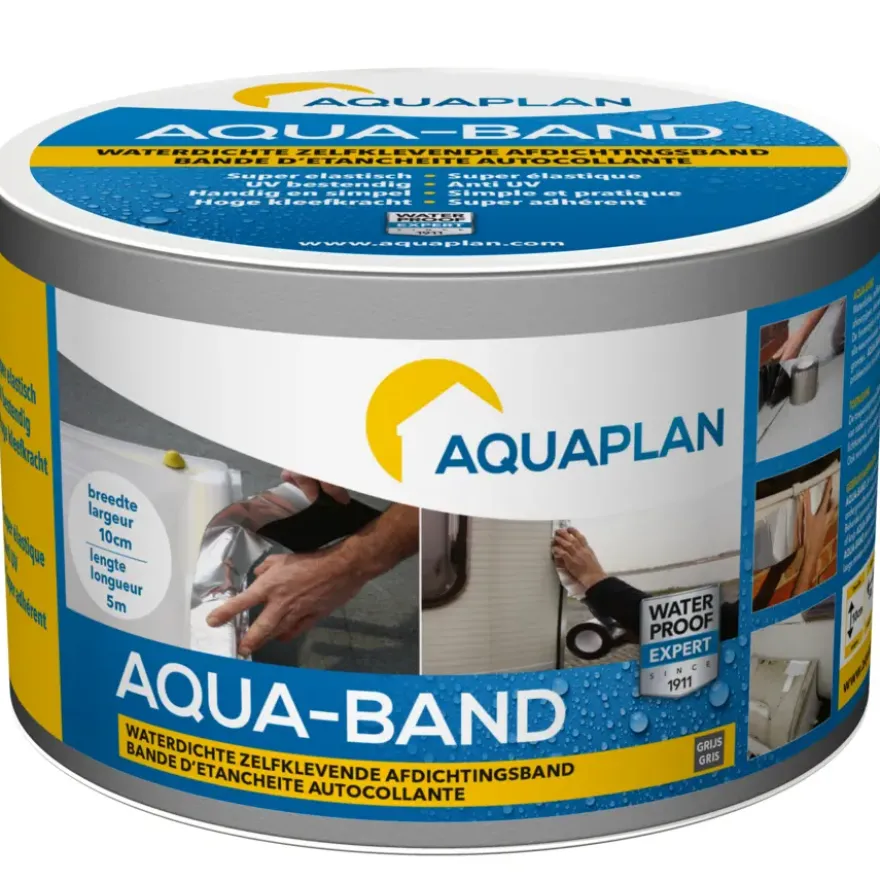 Aquaplan Aqua-band afdichtingsband zelfklevend 10 cm x 5 m