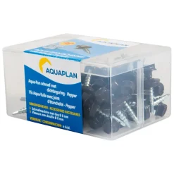 Aquaplan Aqua-pan schroef ebena pepper 40 stuks