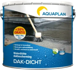 Aquaplan Dak-Dicht renovatiecoating 10 liter + 20% gratis