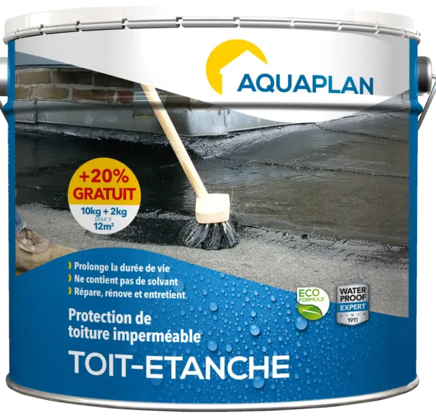 Aquaplan Dak-Dicht renovatiecoating 10 liter + 20% gratis