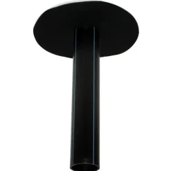 Aquaplan EPDM hemelwaterafvoer inpandig verticaal Ø 90 mm