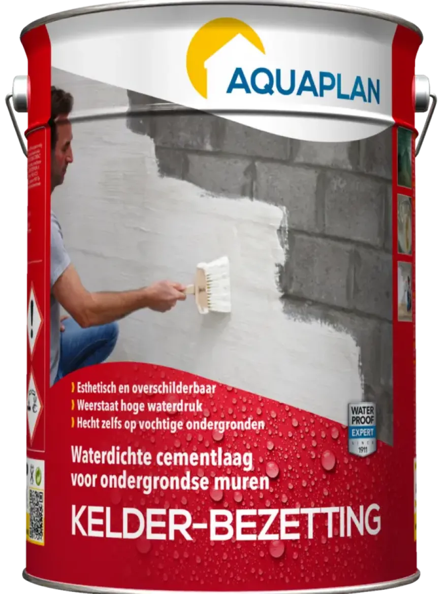 Aquaplan Kelder-bezetting cement waterdicht 5 kg
