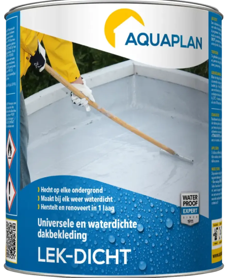 Aquaplan Lek-dicht dakbekleding waterdicht 0,75 liter