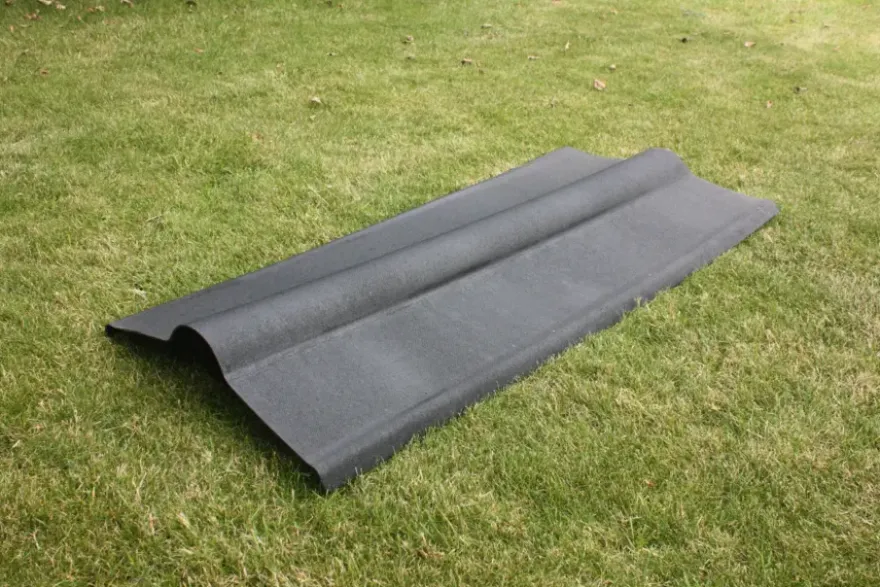 Aquaplan Topline golfplaat bitumen zwart 100 x 42 cm