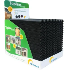 Aquaplan Topline mini golfplaat bitumen zwart 76 x 100 cm