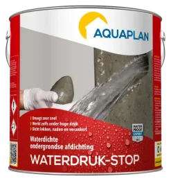 Aquaplan Waterdruk-stop cement afdichting 2,5 kg