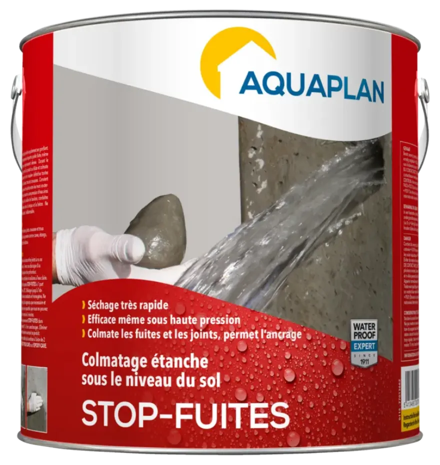 Aquaplan Waterdruk-stop cement afdichting 2,5 kg