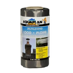 Aquaplan zelfklevend lood 20 cm x 3 m