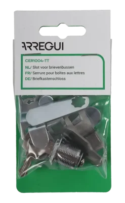 Arregui brievenbus slotset voor Arrequi en Brabantia brievenbussen