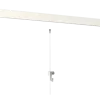 Artiteq Click Rail schilderij ophangsysteem compleet 2 meter wit RAL 9016 overschilderbaar