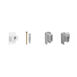 Artiteq schilderij ophangsysteem service set voor Click Rail aluminium