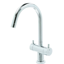 Atlantic Adrian 2-knops keukenkraan Chroom