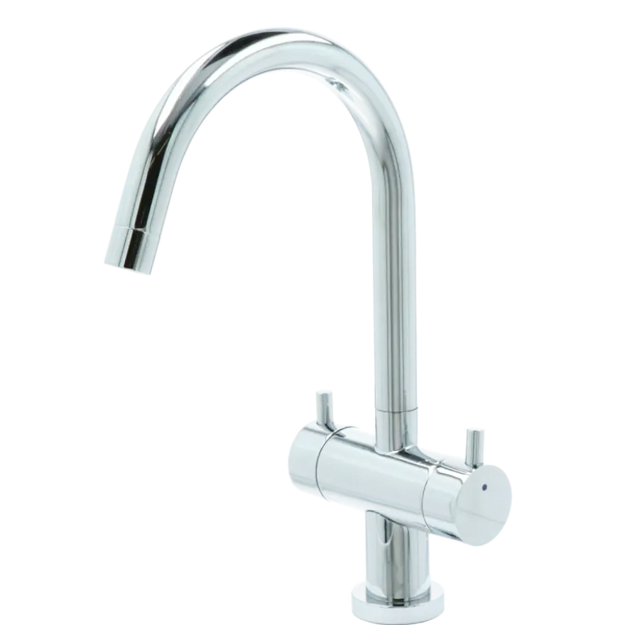 Atlantic Adrian 2-knops keukenkraan Chroom