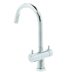 Atlantic Adrian 2-knops keukenkraan Chroom