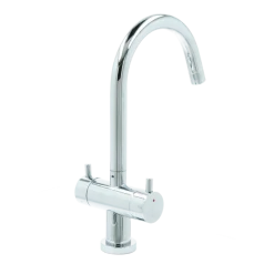 Atlantic Adrian 2-knops keukenkraan Chroom