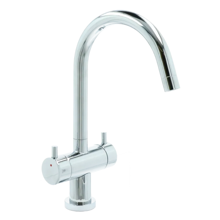 Atlantic Adrian 2-knops keukenkraan Chroom