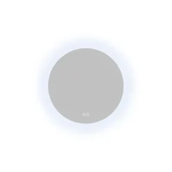 Atlantic badkamerspiegel Lexie met verlichting rond ø 50 cm chroom
