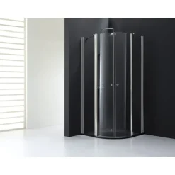 Atlantic douchecabine Cedar zilver glas 90 x 90 x 195 cm