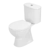 Atlantic duoblok toilet Axel met AO vloeraansuiting