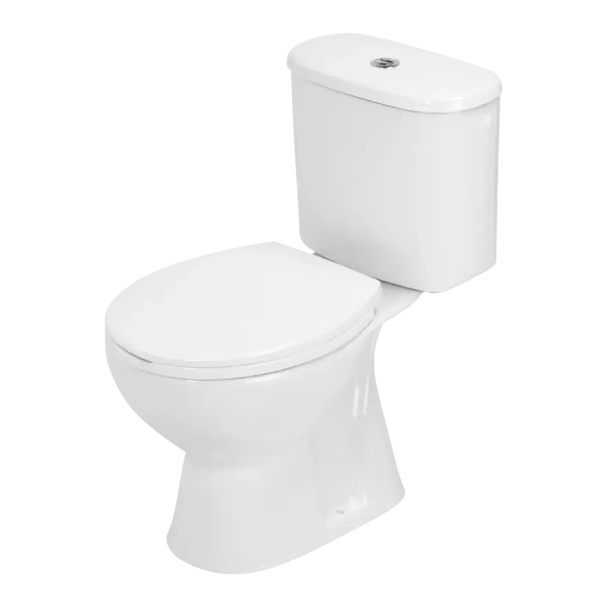 Atlantic duoblok toilet Axel met AO vloeraansuiting