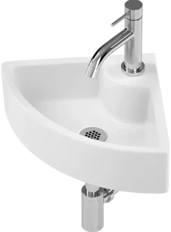 Atlantic fonteinset Ozzy hoekmodel wit