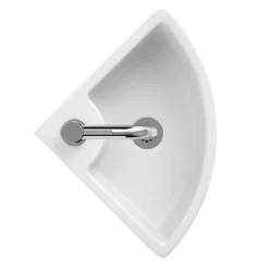 Atlantic fonteinset Ozzy hoekmodel wit