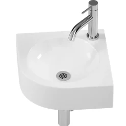 Atlantic fonteinset Wes hoekmodel wit