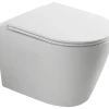 Atlantic hangend toilet Joey mat wit