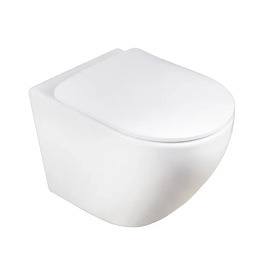Atlantic hangend toilet Roy wit
