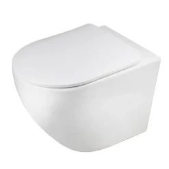 Atlantic hangend toilet Roy wit