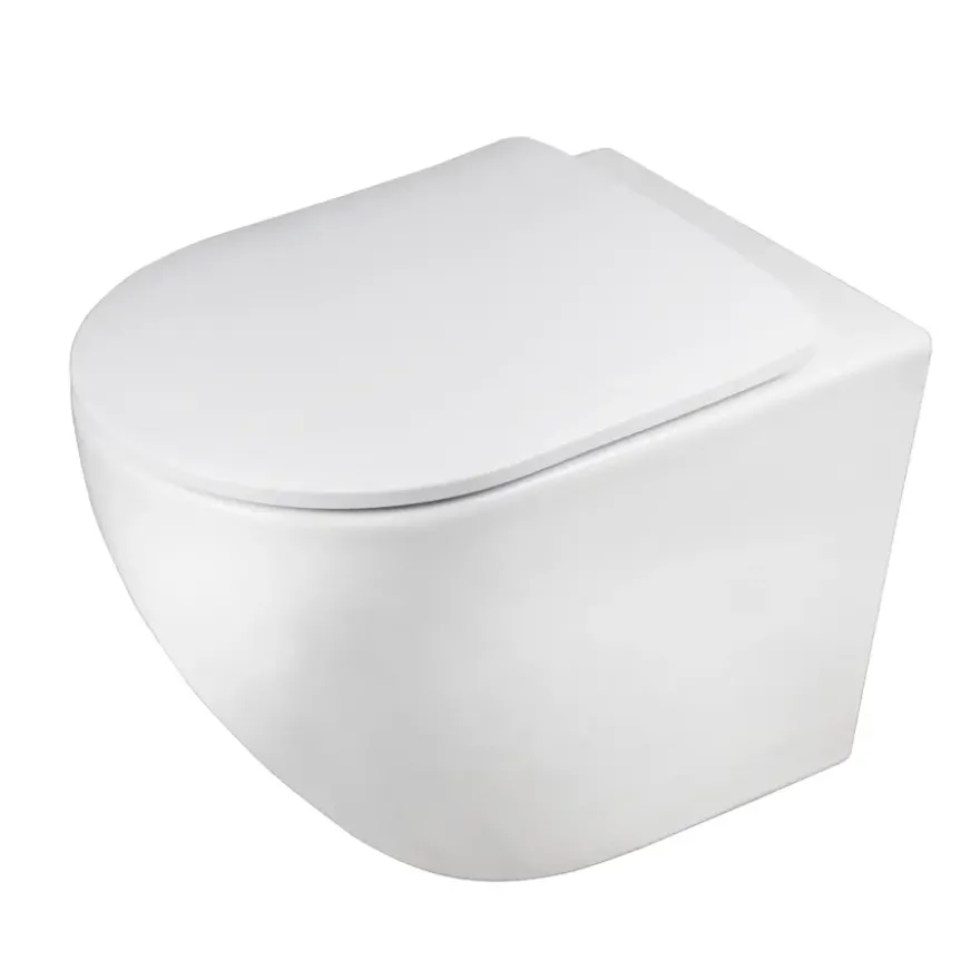 Atlantic hangend toilet Roy wit