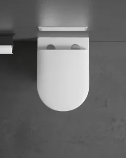 Atlantic hangend toilet Roy wit