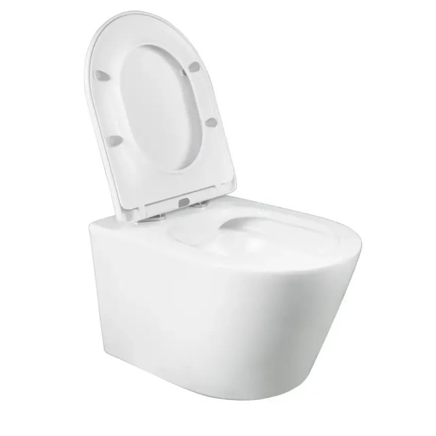 Atlantic hangend toilet Wesley wit