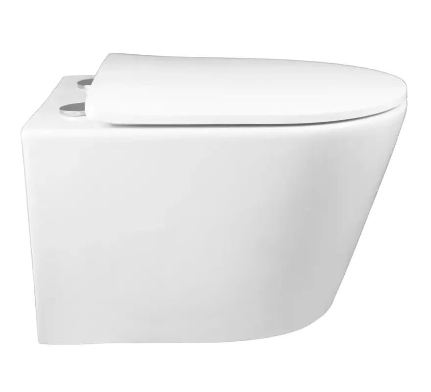 Atlantic hangend toilet Wesley wit