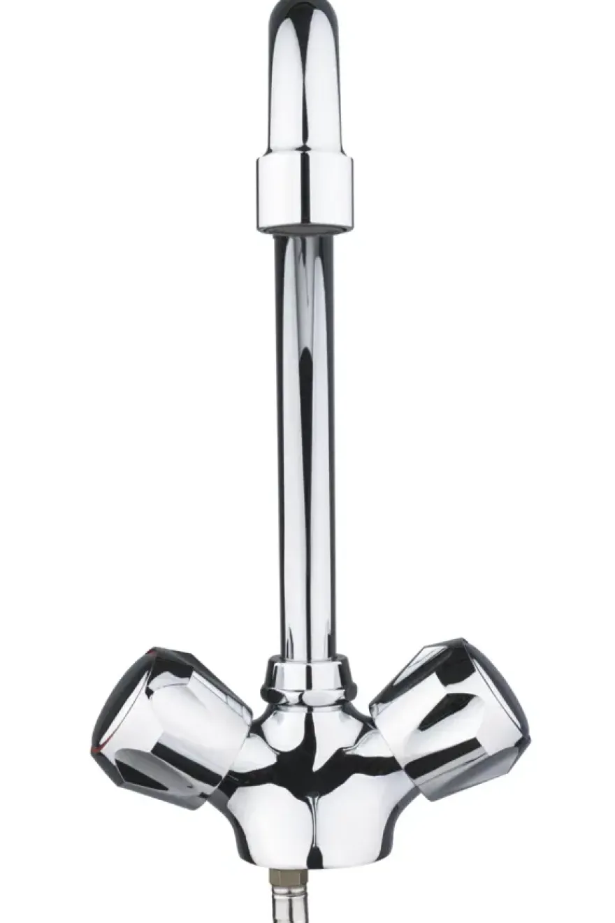Atlantic keukenkraan Thomas 2-knops chroom