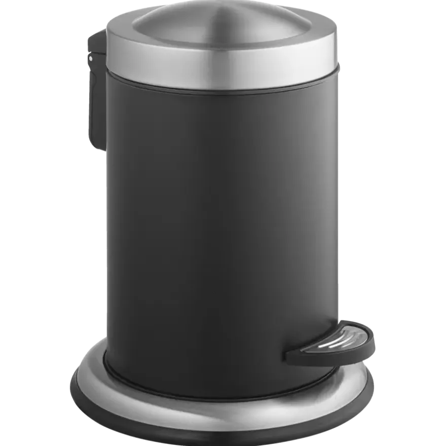 Atlantic pedaalemmer 3 liter RVS/Zwart