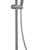 Atlantic regendoucheset Asher met handdouche 3 standen en thermostaatkraan gunmetal - hartafstand kraan 15 cm