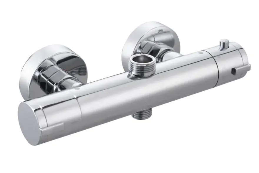 Atlantic regendoucheset Asher met handdouche 3 standen en thermostaatkraan chroom - hartafstand kraan 12 cm