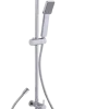 Atlantic regendoucheset Carter vierkant 20cm x 20cm met handdouche 1 stand chroom