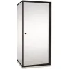 Atlantic Roan Douchewand en -deur 90x90x190cm Zwart