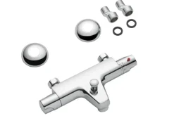 Atlantic thermostatische badkraan Marco chroom 15 cm