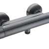 Atlantic thermostatische douchekraan Colin gun metal 15 cm