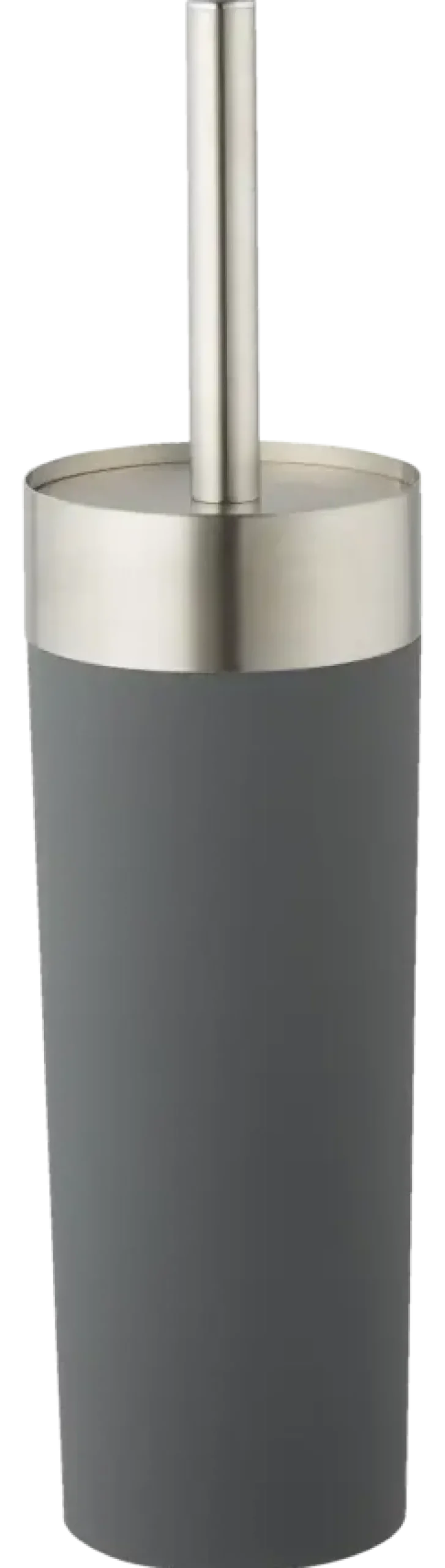 Atlantic toiletborstelgarnituur RVS/Grijs