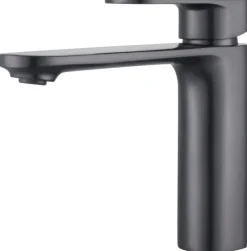 Atlantic wastafelkraan Iven gun metal