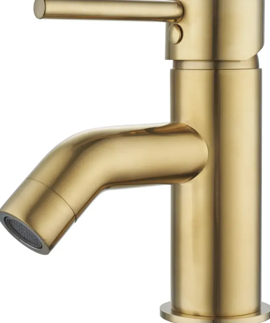 Atlantic wastafelkraan Oscar goud