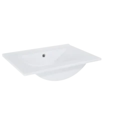 Atlantic wastafel Kyra wit keramiek 60 cm