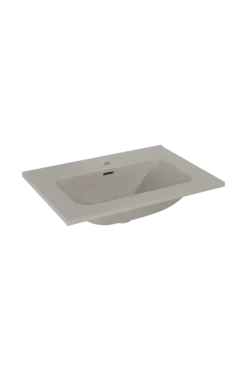 Atlantic Wastafel Skappa 60 cm taupe